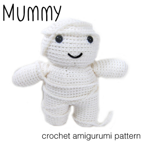 Mummy Crochet Amigurumi Pattern