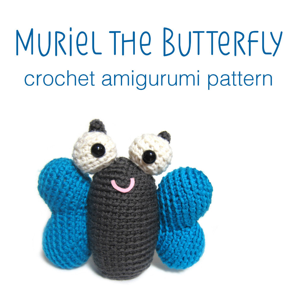 Muriel the Butterfly Crochet Amigurumi Pattern