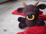 Deryck the Bull Crochet Amigurumi Pattern