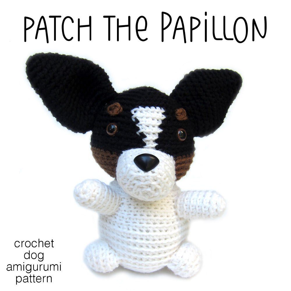 Patch the Papillon Crochet Amigurumi Pattern