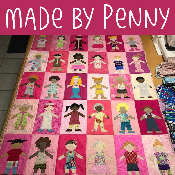 Paper Dolls Quilt Pattern