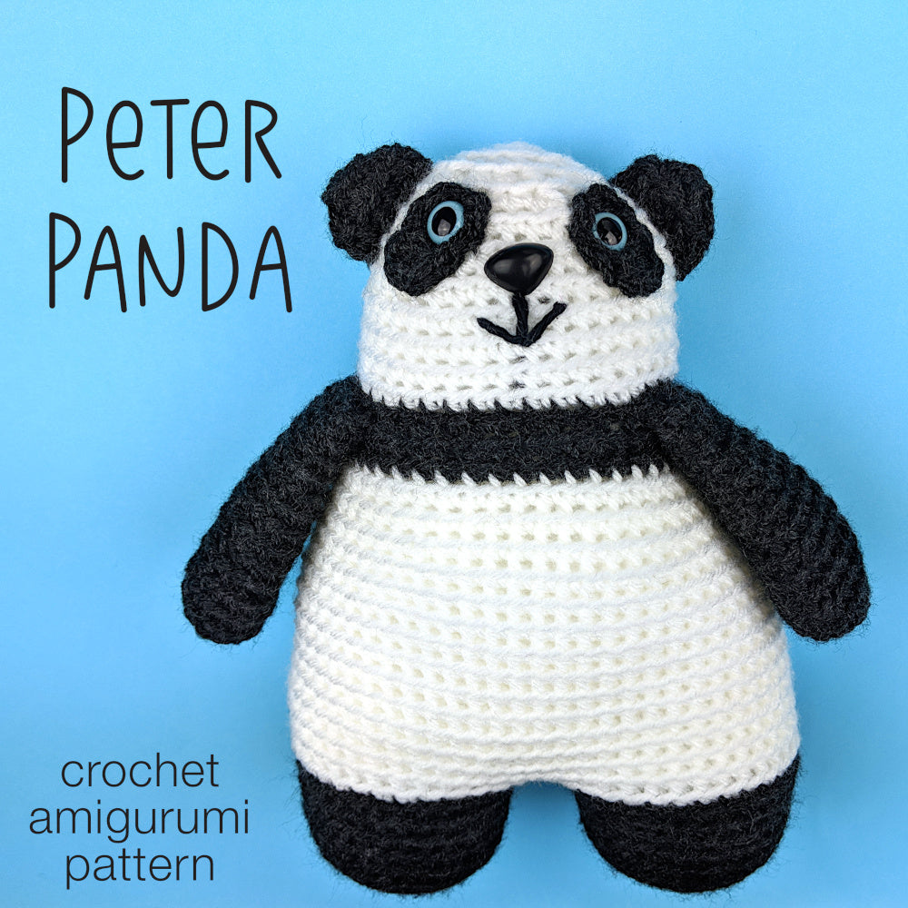 Peter Panda Crochet Amigurumi Pattern