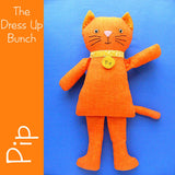 Pip - Dress Up Bunch Kitty Softie Pattern