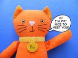 Pip - Dress Up Bunch Kitty Softie Pattern