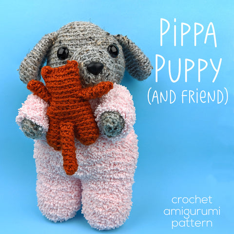 Pippa Puppy Crochet Amigurumi Pattern
