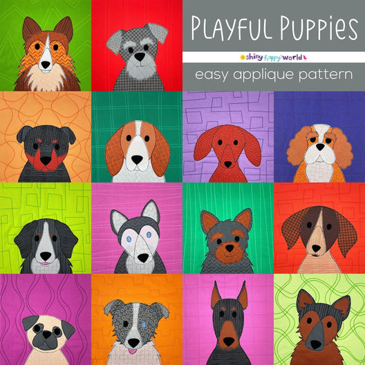 Playful Puppies Quilt Pattern