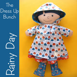 Dress Up Bunch Doll Raincoat Pattern