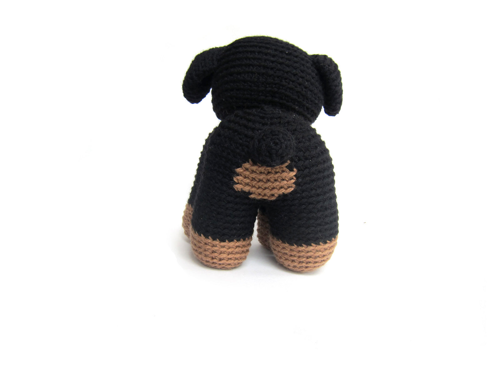Ramona the Rottweiler Crochet Amigurumi Pattern