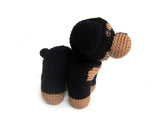 Ramona the Rottweiler Crochet Amigurumi Pattern