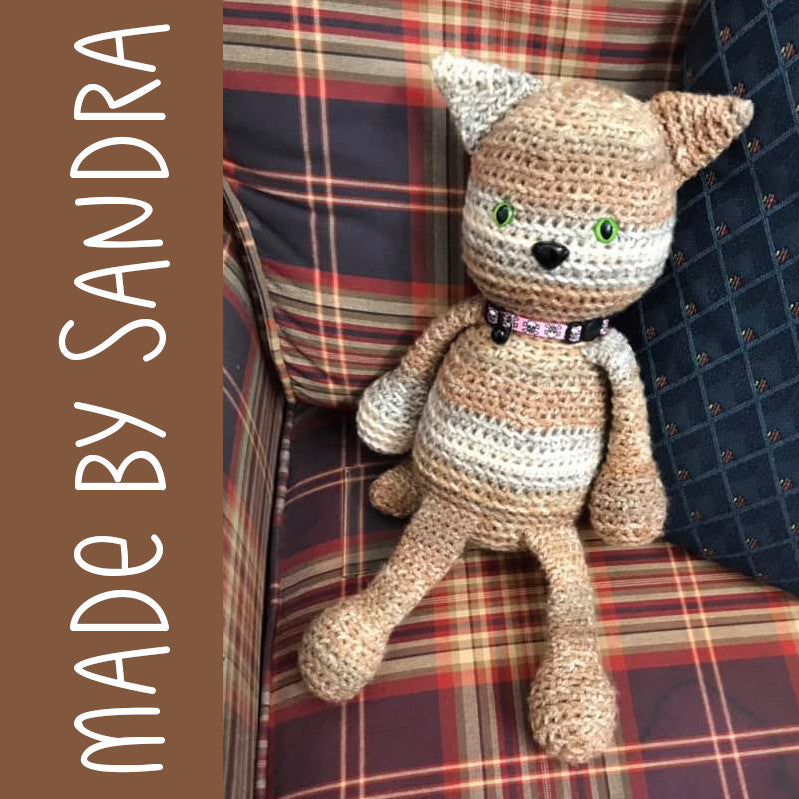 Cooper Cat Crochet Amigurumi Pattern