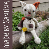 Cooper Cat Crochet Amigurumi Pattern