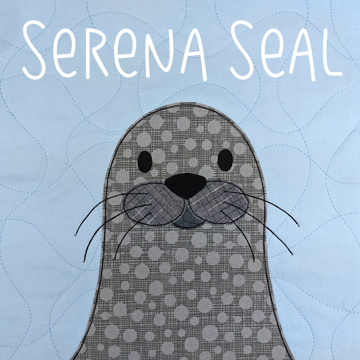 Serena Seal Applique Pattern