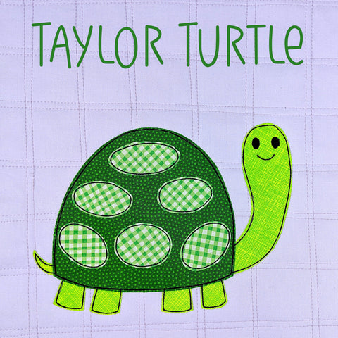 Taylor Turtle Applique Pattern