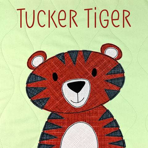 Tucker Tiger Applique Pattern
