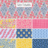 Wild Flowers Fabric Collection