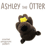 Ashley the Otter Crochet Amigurumi Pattern