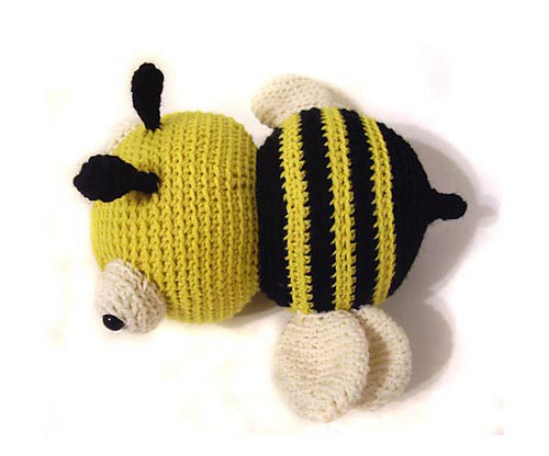 Jonathan the Bumblebee Crochet Amigurumi Pattern