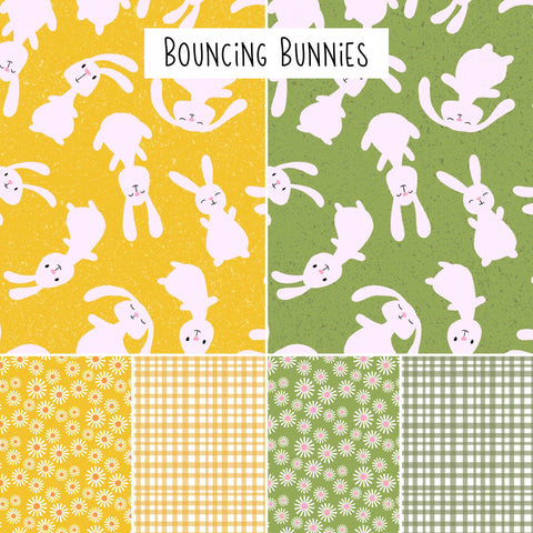 Bouncing Bunnies - Mini Fabric Collection