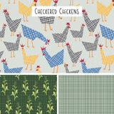 Checkered Chickens - Mini Fabric Collection