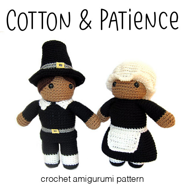 Cotton and Patience Pilgrim Amigurumi Pattern