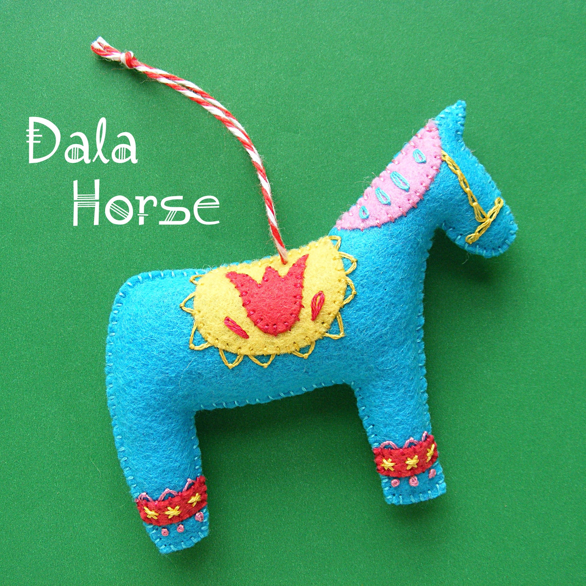 Dala Horse Ornament Pattern