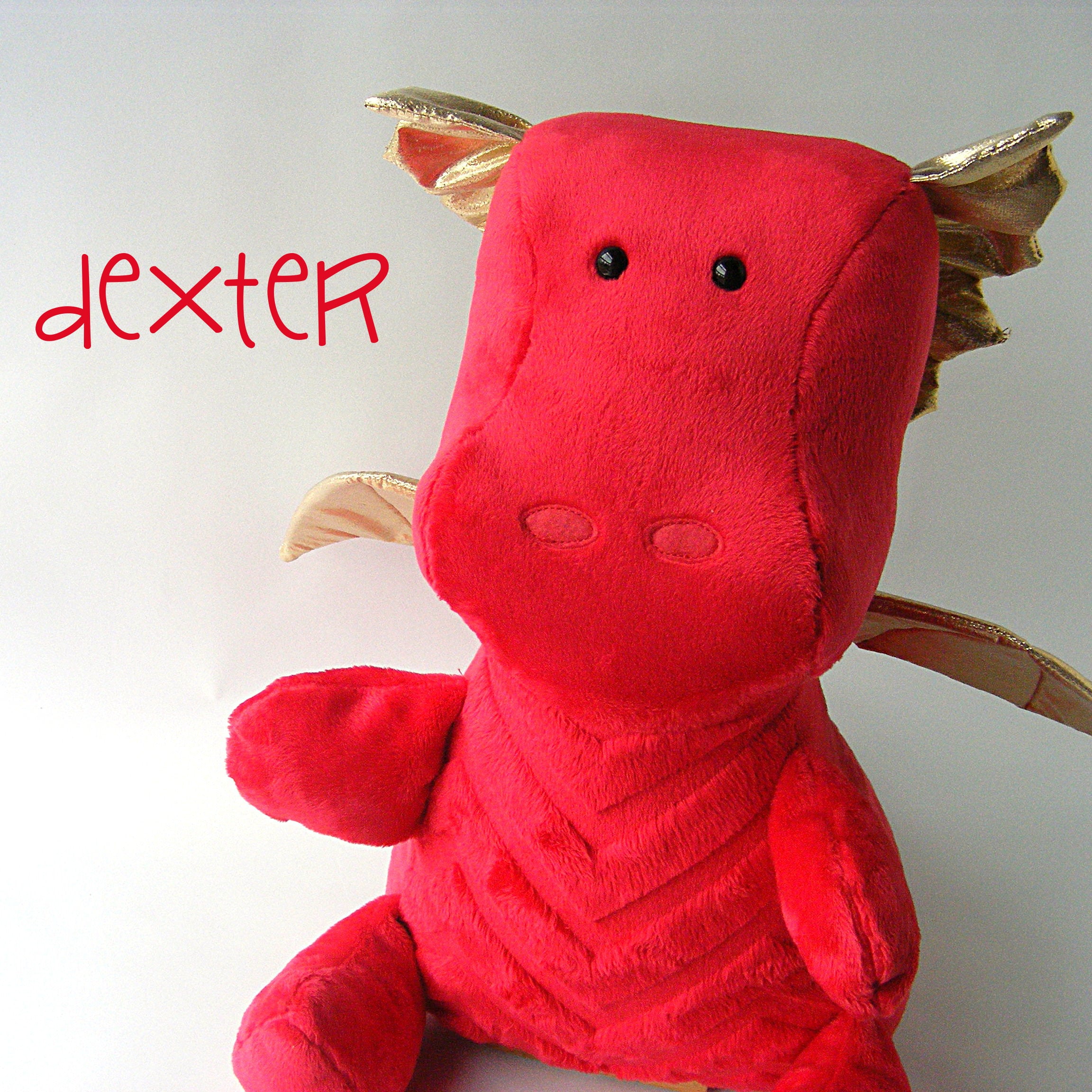 Dexter Dragon Softie Pattern