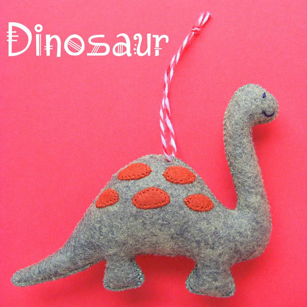 Dinosaur Ornament Pattern