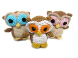 Nel the Tiny Owl Crochet Amigurumi Pattern