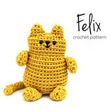 Felix the Fat Cat Crochet Amigurumi Pattern