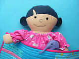 Dress Up Bunch Doll Nightgown, Quilt, and Elephant Softie