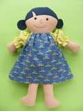 Garden Collection - Dress Up Bunch Doll Dress, Apron and Hat Pattern