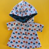 Dress Up Bunch Doll Raincoat Pattern