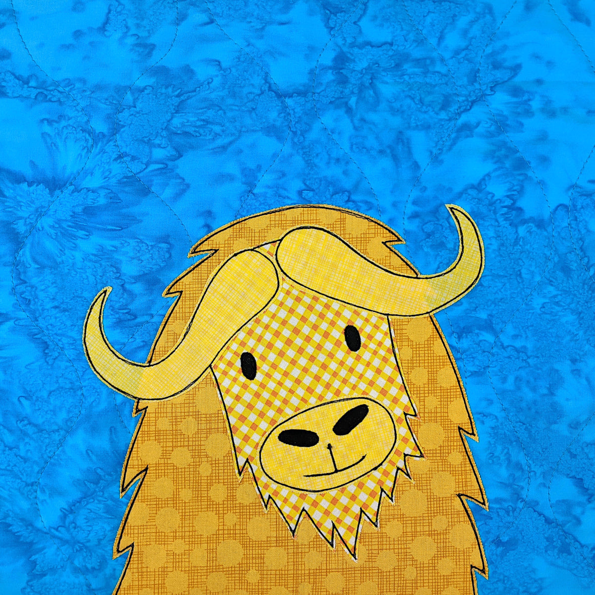 Mo the Muskox Applique Pattern