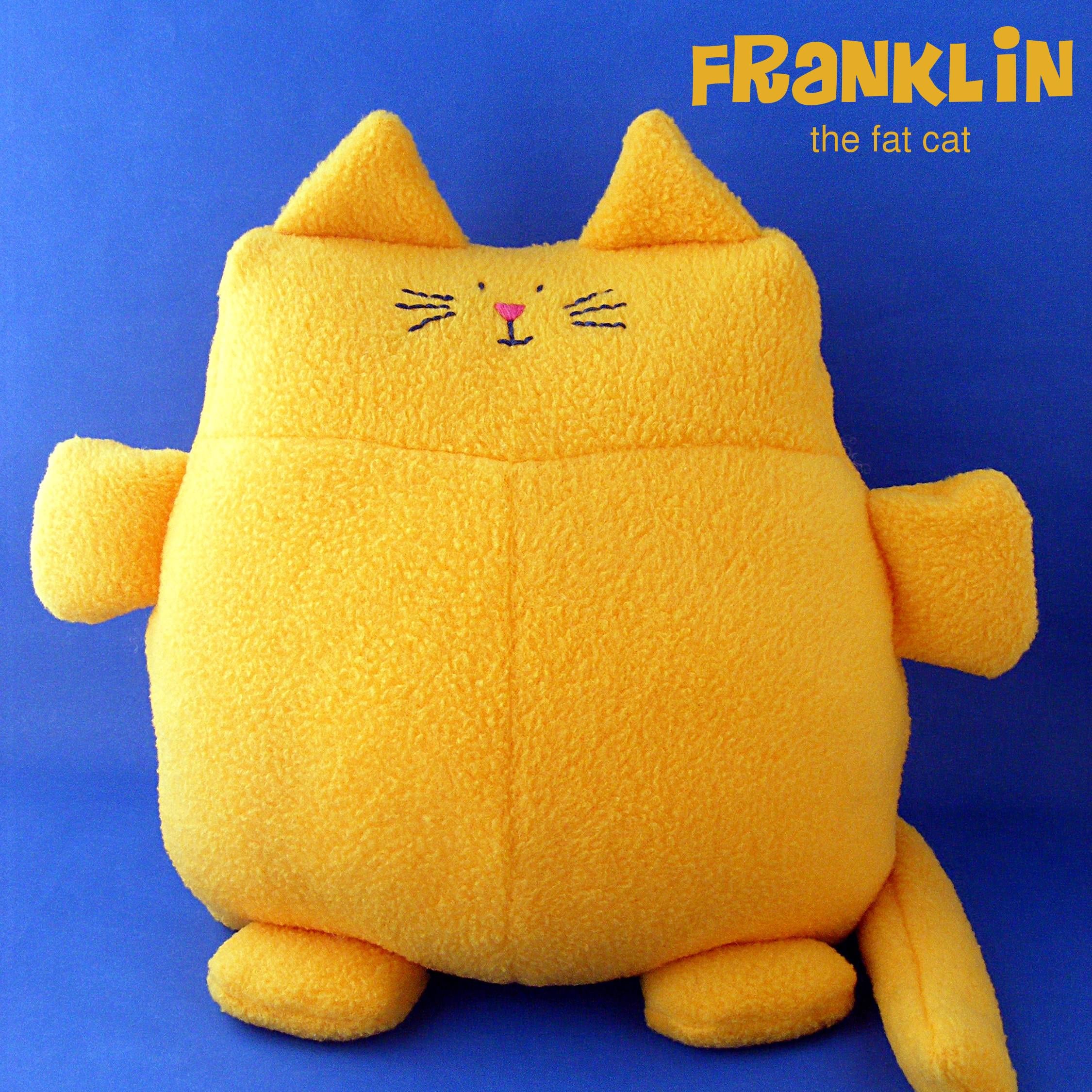 Franklin the Fat Cat softie pattern