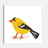 Goldfinch - printable bird art