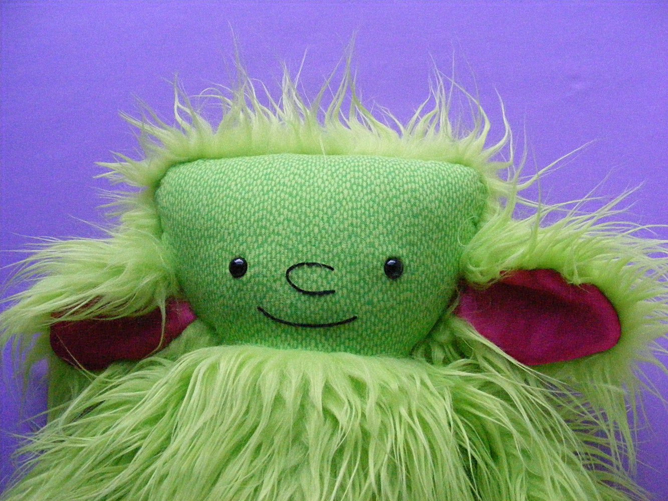 Meep - a Monster Softie Pattern for the Dress Up Bunch