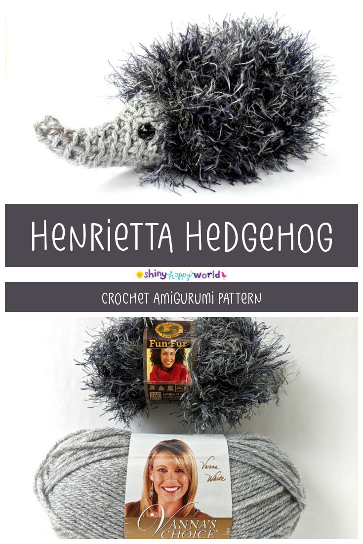 Henrietta Hedgehog Crochet Amigurumi Pattern