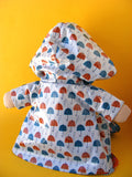 Dress Up Bunch Doll Raincoat Pattern