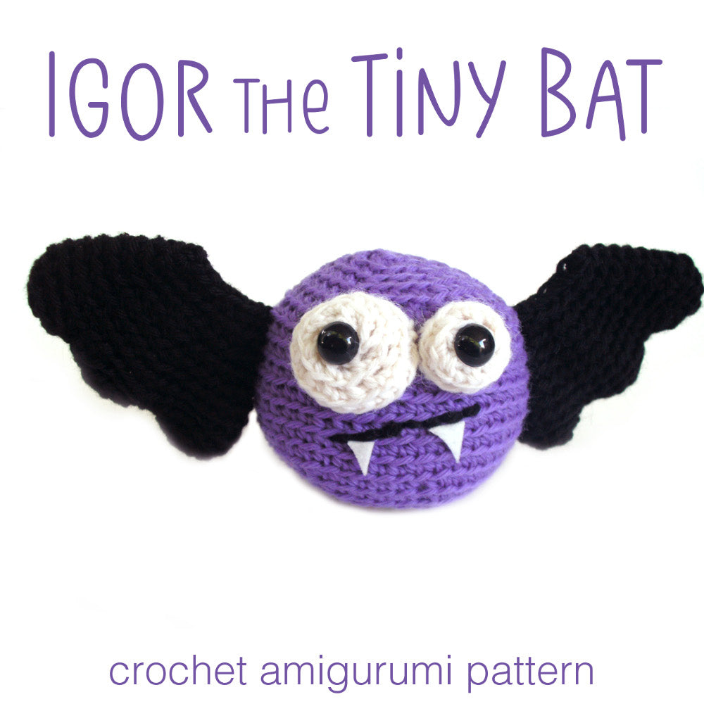 Igor the Bat Crochet Amigurumi Pattern