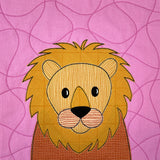 Lucien Lion Applique Pattern