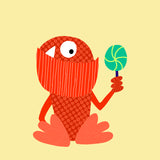 Lollipop Monster Poster