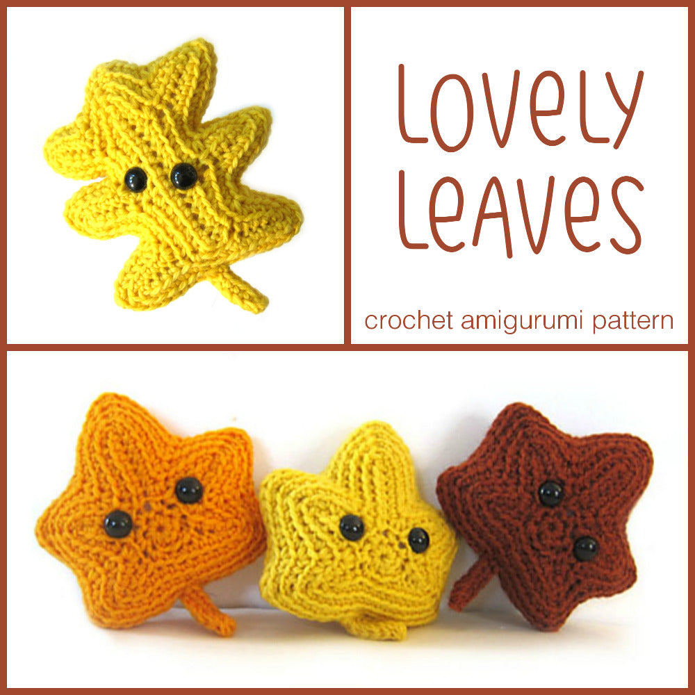 Lovely Leaves Crochet Amigurumi Pattern