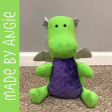 Dexter Dragon Softie Pattern