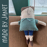 Karl (with a K) Boy Rag Doll pattern