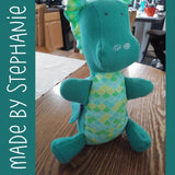 Dexter Dragon Softie Pattern