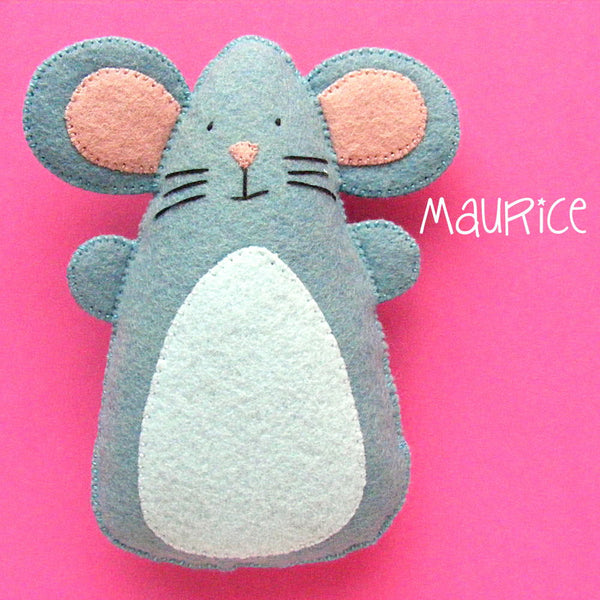 Maurice - Felt Mouse Pattern – Shiny Happy World maurice-felt-mouse-pattern-shiny-happy-world