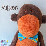 Milton Monkey Softie Pattern