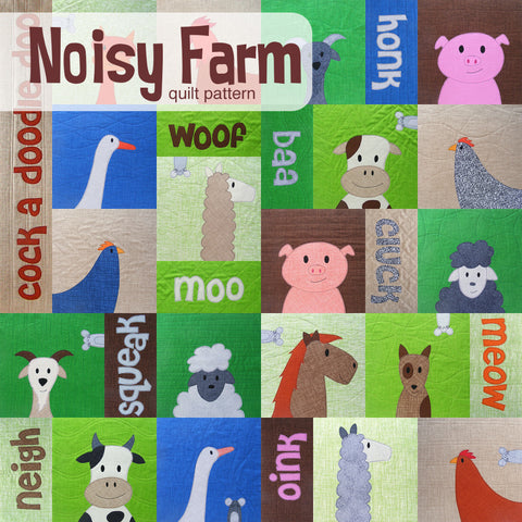 Noisy Farm Quilt Pattern