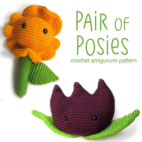 Pair of Posies Crochet Amigurumi Pattern