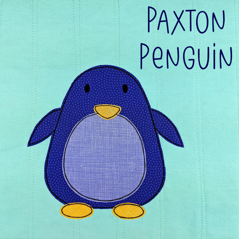 Paxton Penguin Applique Pattern